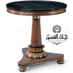 طاوله ركن او خدمة بني توب رخام